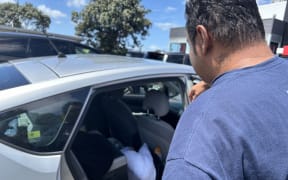 Sajay Singh has been living out of his vehicle after moving out of a boarding house paid for by Work and Income where he said he did not feel safe.