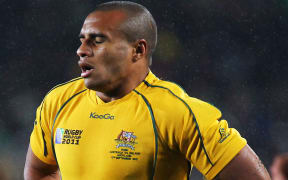 Australia's Will Genia at the 2011Rugby World Cup.