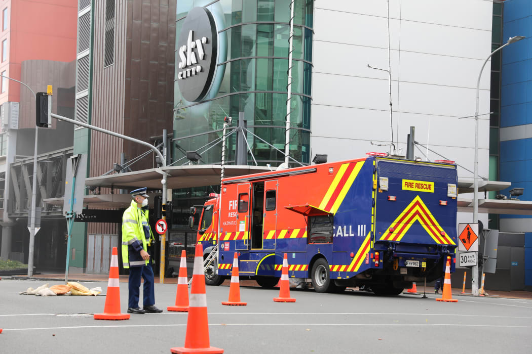 Cordons around SkyCity.