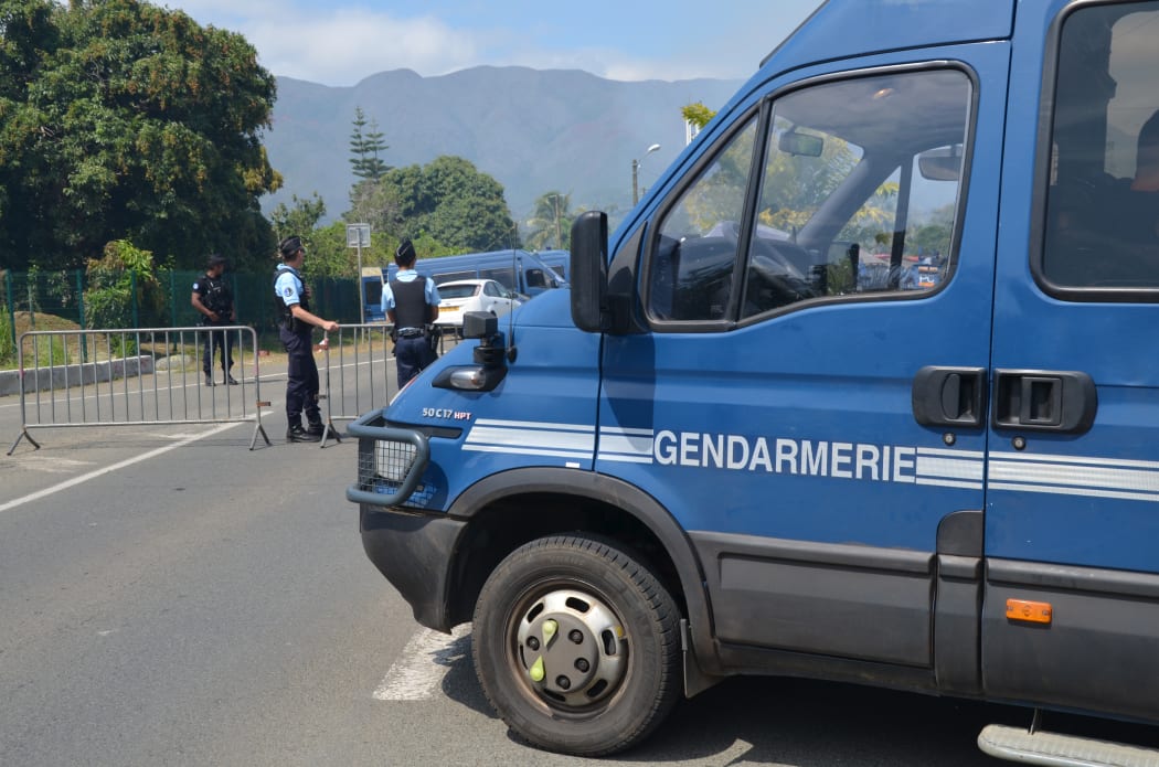 A police van in New Caledonia