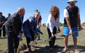L-R: David East, Dalziel, Kim Money and Willy Pitama