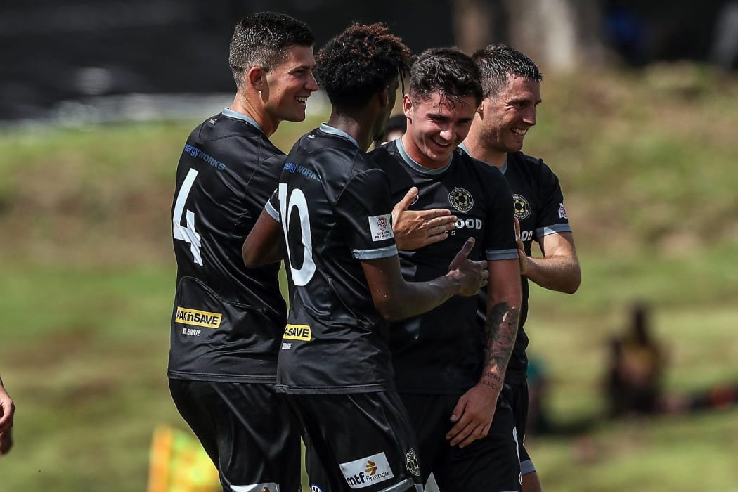 Team Wellington were all smiles after scoring 13 goals.