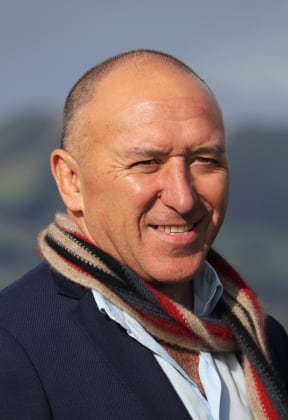 Ngati Hine leader Pita Tipene. de Graaf