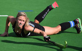 The Black Sticks' player Anita Punt in action.