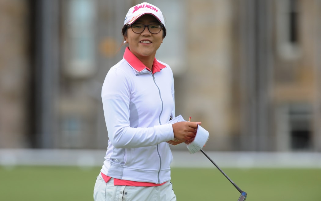 Lydia Ko at the 2013 British Women's Open at St Andrews.