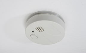 File photo of a smoke alarm.