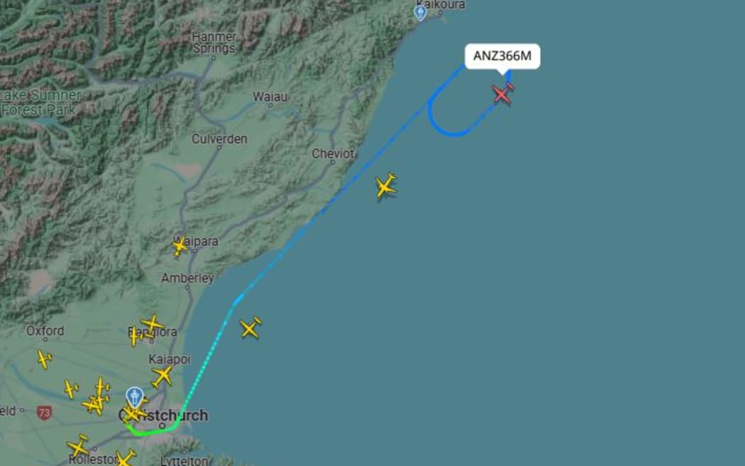 Air New Zealand says strong winds are affecting services Wellington Airport this afternoon.

It says due to the weather in the Capital Flight NZ272 from Brisbane to Wellington had to be diverted to Christchurch.