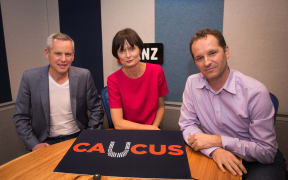 Guyon Espiner, Lisa Owen and Tim Watkin