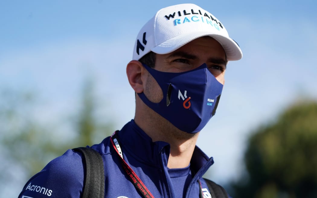 Nicholas Latifi of Williams. Barcelona 2021.