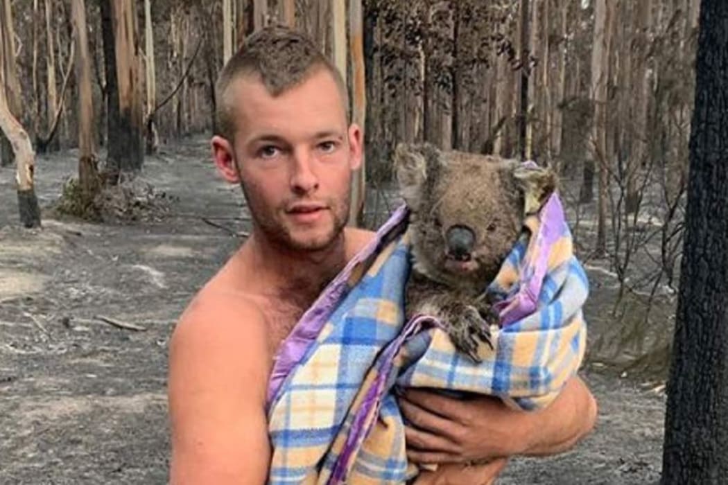 Mallacoota resident Patrick Boyle has been taking injured koalas to carers for treatment.