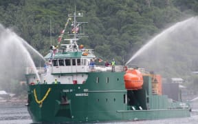New American Samoa inter island ship MV Manu'atele