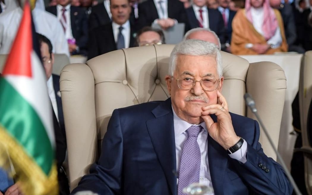 Palestinian president Mahmoud Abbas
