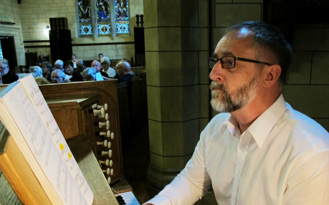 Stephen Vincent, organist.