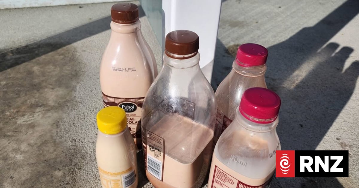 Spate of abandoned half-empty milk bottles baffles South Island community