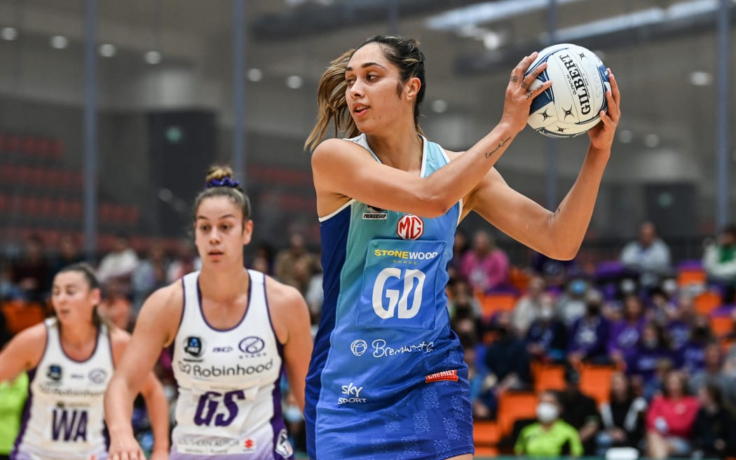 Phoenix Karaka.
Northern Stars v Northern Mystics. ANZ Premiership Netball, Pullman Arena. Auckland. New Zealand. Sunday 22 May 2022.