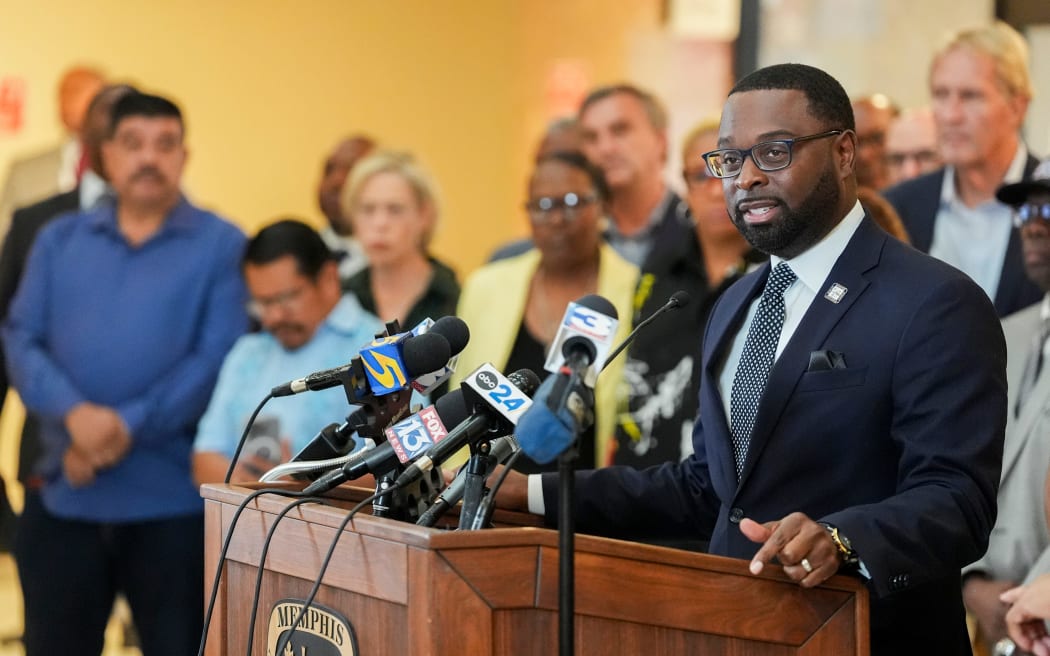 Memphis Mayor Paul Young discusses President Donald Trump’s announcement that he will be sending National Guard troops to the city during a press conference on September 12.
Mandatory Credit:	Chris Day/The Commercial Appeal/USA TODAY NETWORK/Imagn Images via CNN Newsource