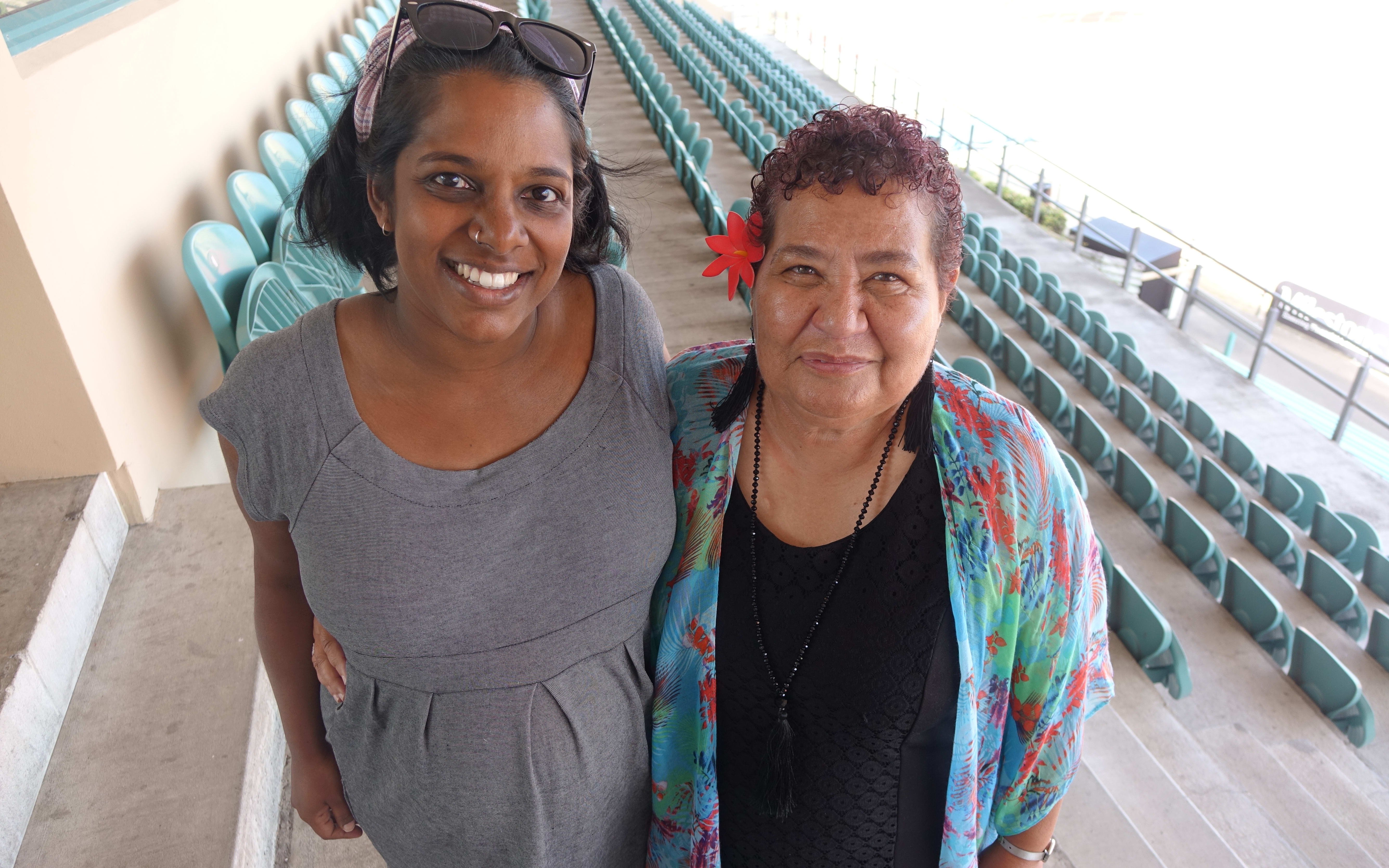 Rev Anashuya Fletcher and Hellen PuhiPuhi.