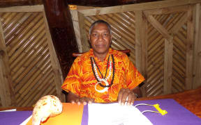Chairman of Vanuatu National Council of Chiefs, Seni Mao Tirsupe