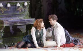 A scene from A Midsummer Night's Dream at Vienna State Opera