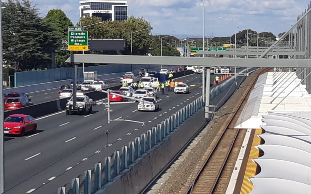 Incident Auckland Motorway