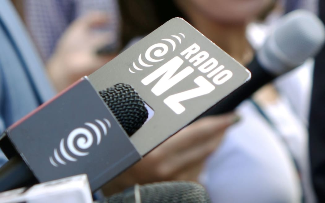 Radio New Zealand microphone