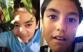 Missing Napier kids Daytona (left) and Kingston Kerehoma.