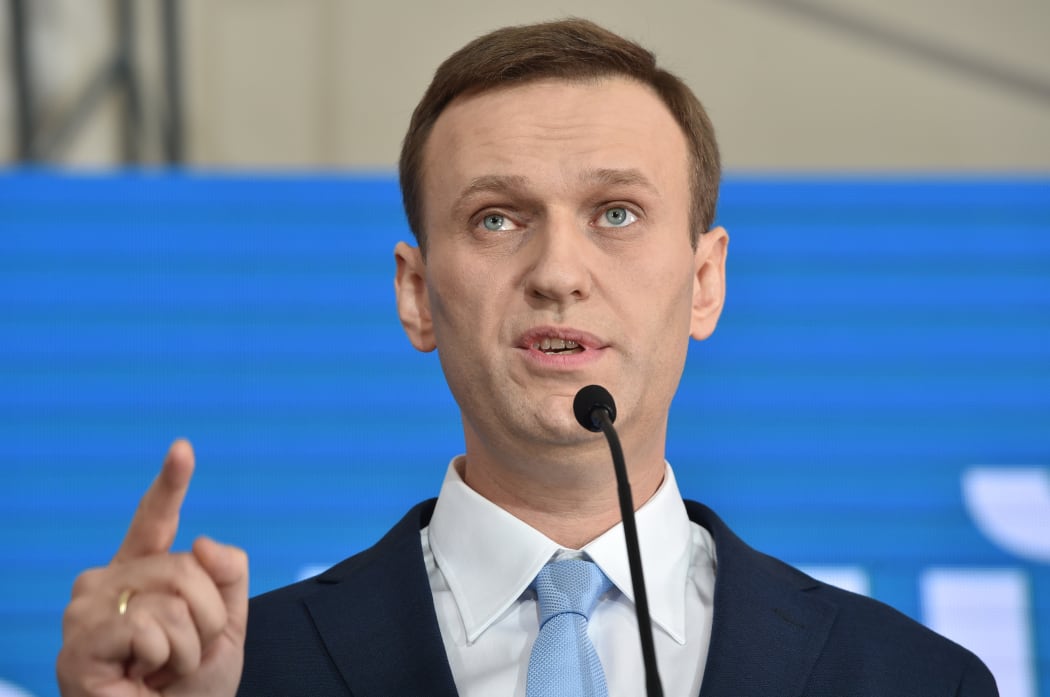 Russian opposition leader Alexei Navalny.