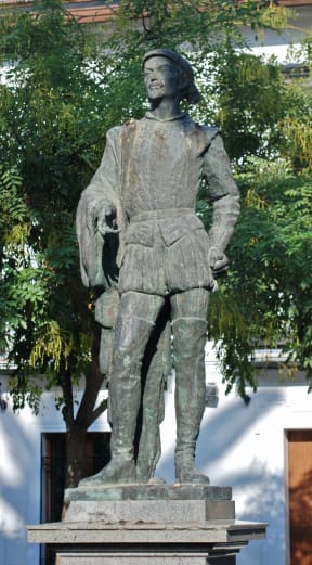 Don Juan statue in Seville