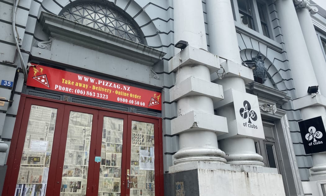 The old National Bank building at 31-35 Gladstone Road, a category 2 historic place, is one of 42 potentially earthquake-prone buildings in the Gisborne district. It was due to be strengthened by March 2018.