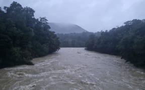 Flooded Pelorus River