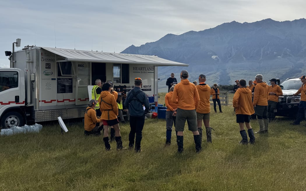 Search crews looking for missing tramper Connor Purvis.