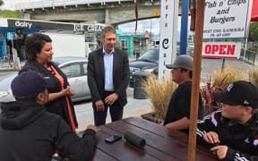Paula Bennett visits Kaikoura.