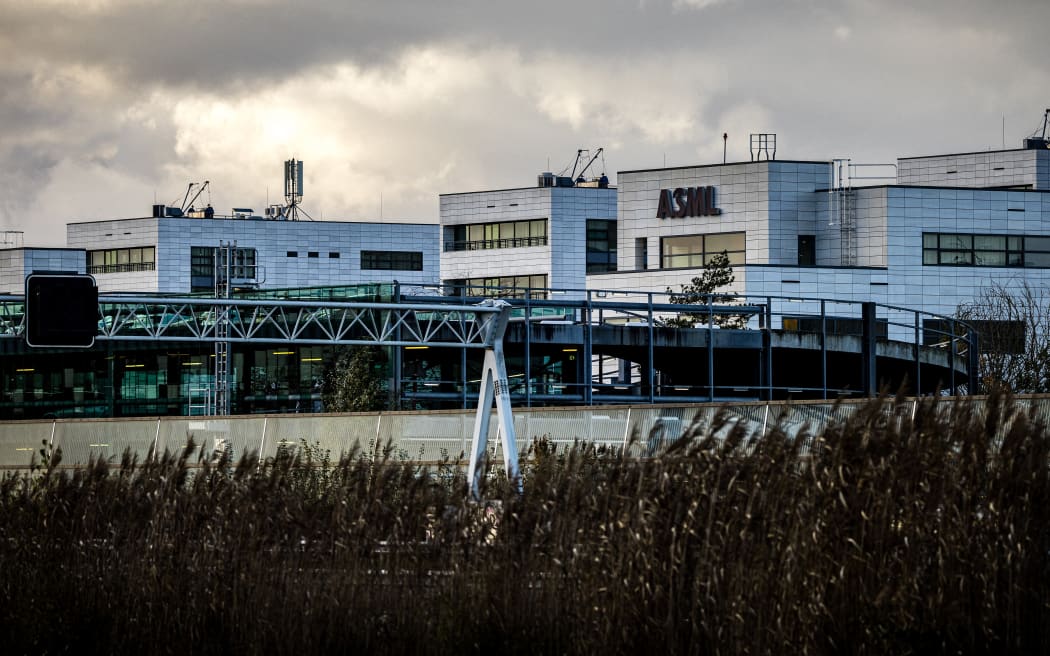 Computer chip machine manufacturer ASML in Veldhoven, in the Netherlands. Late last year Chinese President Xi Jinping called on European politicians to resist pressures by the United States to stop supplying chip technology to China.