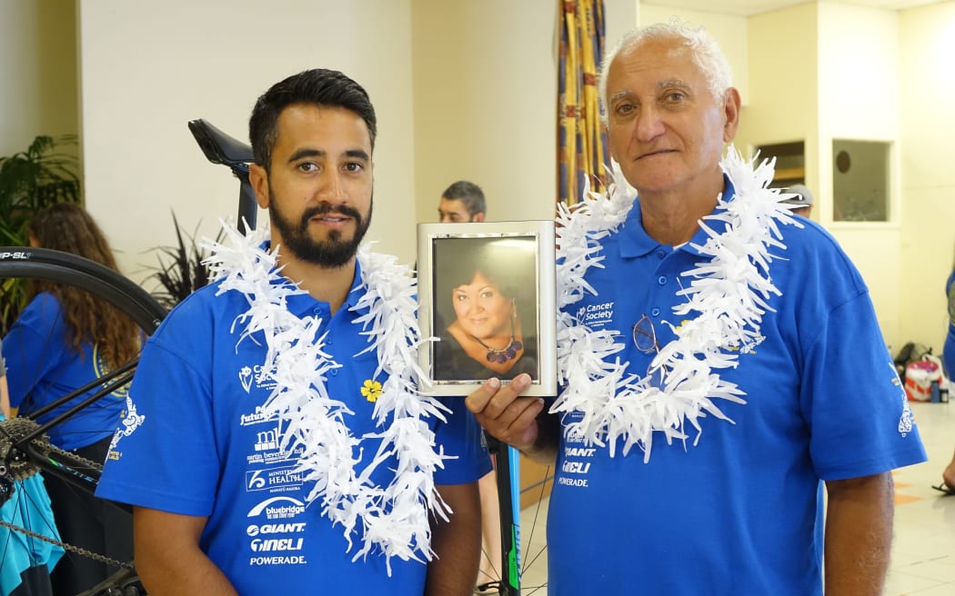 Wiremu Wineera (L) and his father Roy