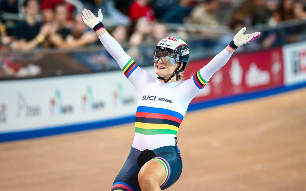 German World and Olympic champion cyclist Kristina Vogel