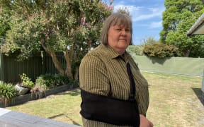 Pam Robinson broke her arm in a fall on an uneven footpath in the CBD.