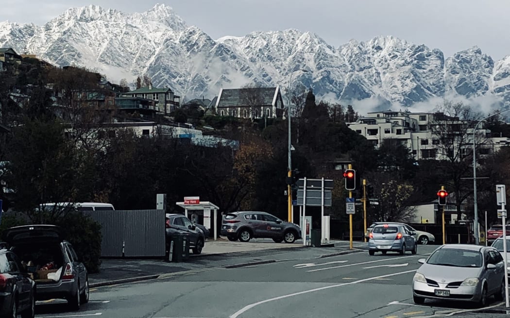 Snow on The Remarkables in Queenstown