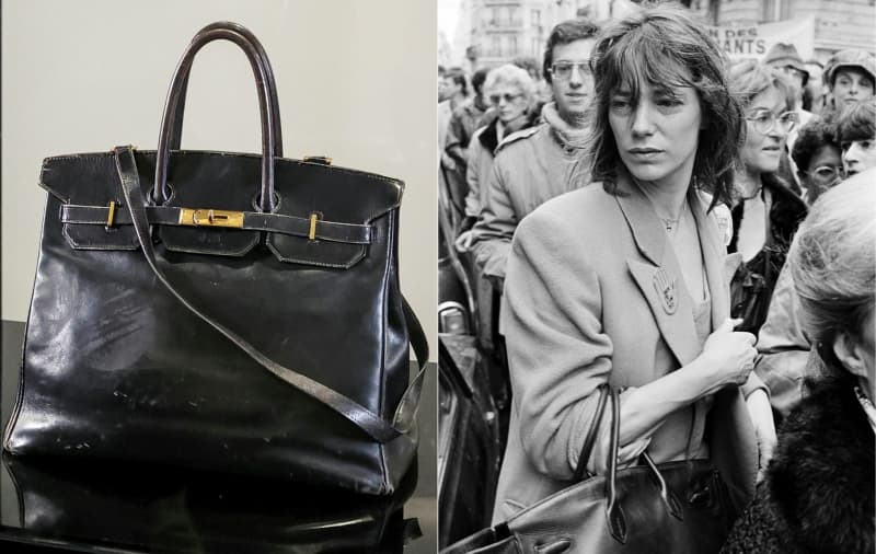 Jane Birkin and Birkin bag