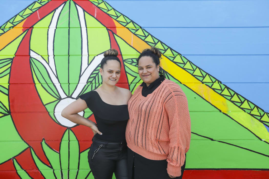 Waitangirua community members Tomairangi Pahina and  Bronnii Maforimbo organised the community party. Locals received a free sausage sizzle, some received food hampers and christmas gifts were handed out to the children.