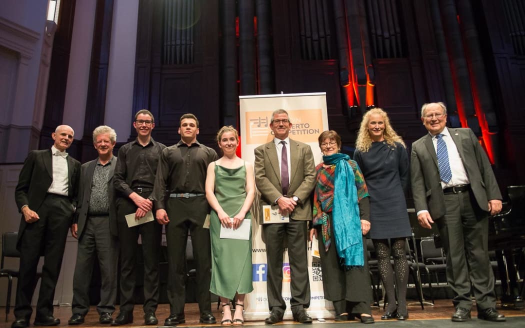 Dunedin Concerto Competition 2021: finalists, adjudicators and Board members