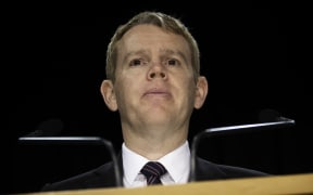 Prime Minister Chris Hipkins gives a media conference about Kiri Allan's resignation as justice minister