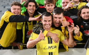 Steven Taylor.
Wellington Phoenix v Perth Glory, A-League football. Eden Park, Auckland. New Zealand. Sunday 30 May 2021.