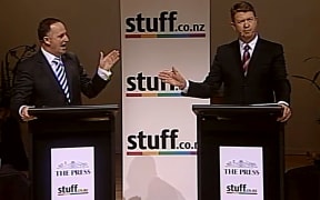 John Key and David Cunliffe