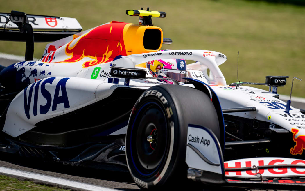 New Zealand driver Liam Lawson.