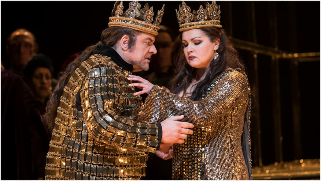 A scene from Macbeth at Royal Opera House Covent Garden