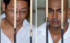 A file photo taken in February 14, 2006 of Australian drug smugglers Andrew Chan (left) and Myuran Sukumaran.