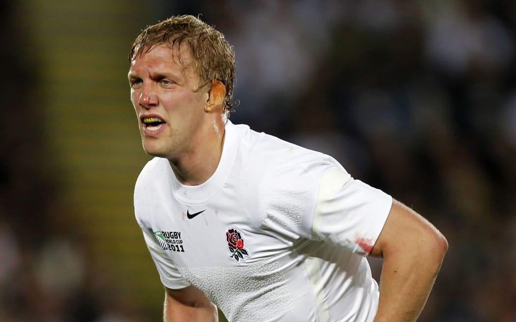 Former England rugby captain Lewis Moody.