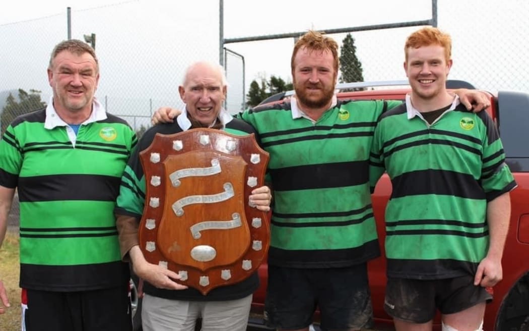 Three generations of the MacRae family have played for Whataroa.