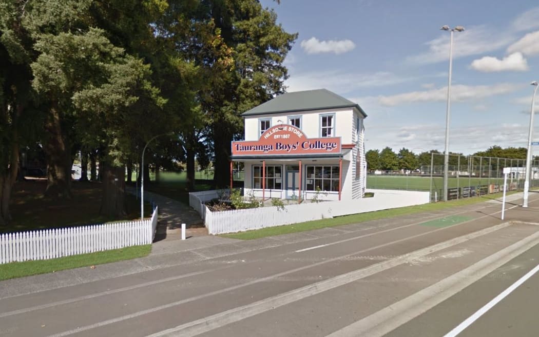 Tauranga Boys' College (file photograph).
