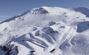 Mt Hutt ski field.